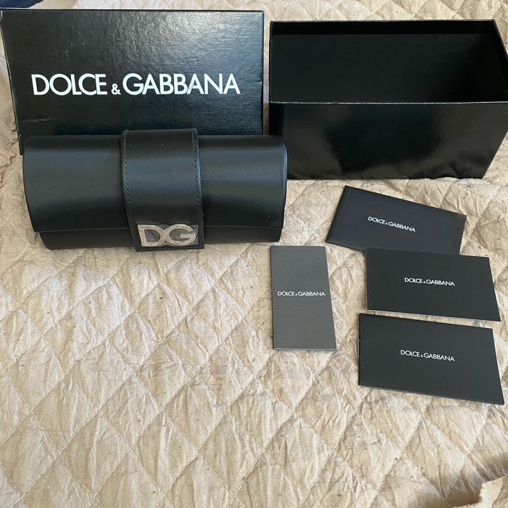 Dolce & Gabbana sunglass case/clutch
